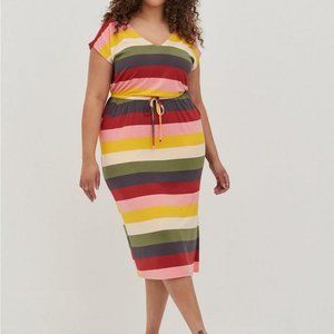 Midi Super Soft Dolman Sleeve Dress